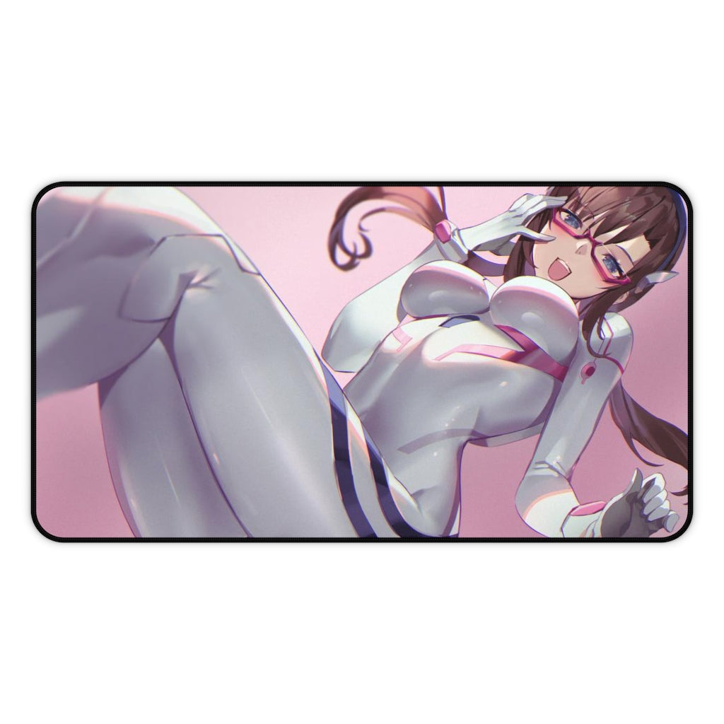 Evangelion Bodysuit Makinami Desk Mat - Non Slip Mousepad