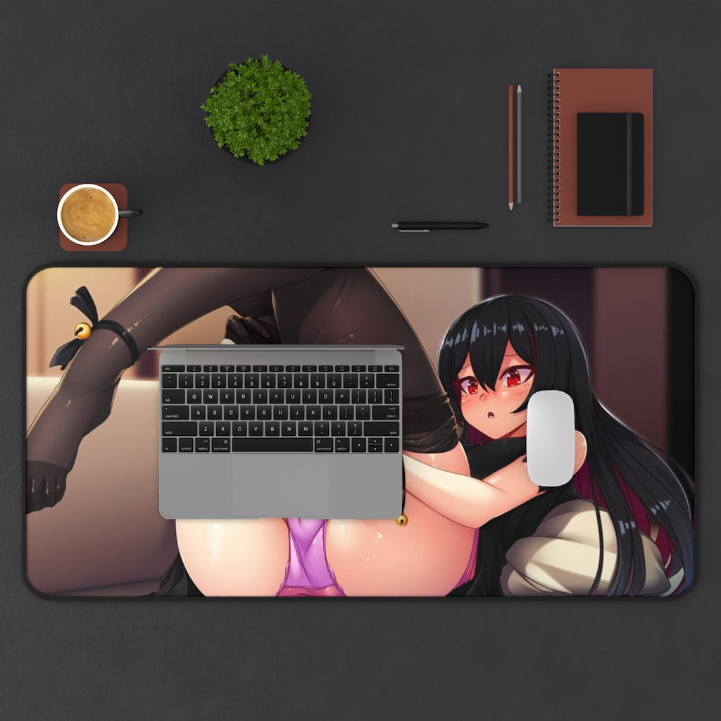 Ren Witch's Weapon Panties Butt Desk Mat - Non Slip Mousepad