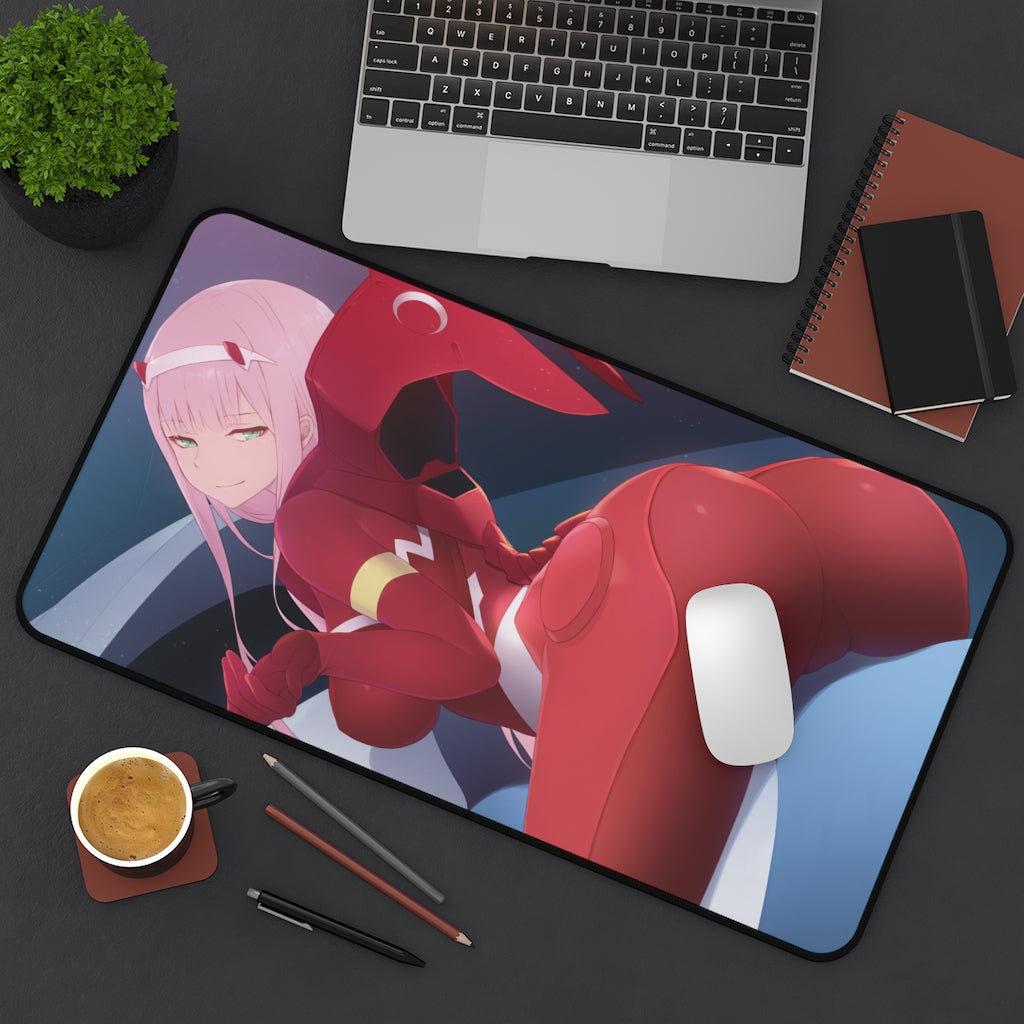 Zero Two Sexy Butt Darling In The Franxx Desk Mat - Non Slip Mousepad