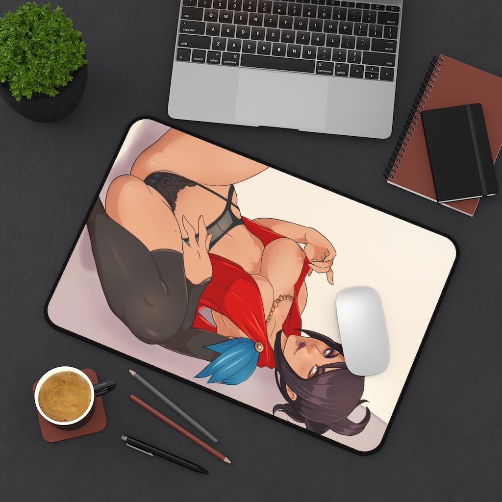 Sexy Tits Morrigan Dragon Age Desk Mat - Non Slip Mousepad