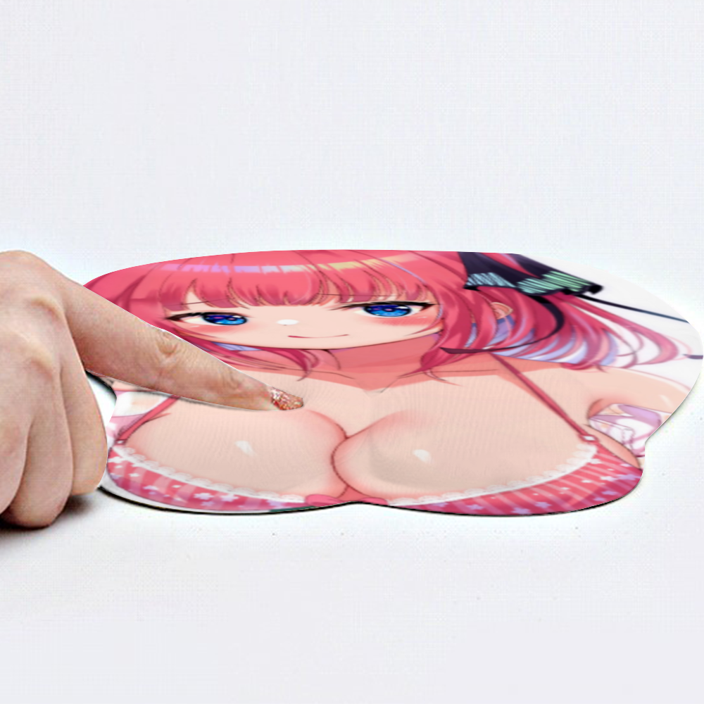 3D Silicone Mousepad | Oppai Mouse Pad | Silicone chest  mousepad