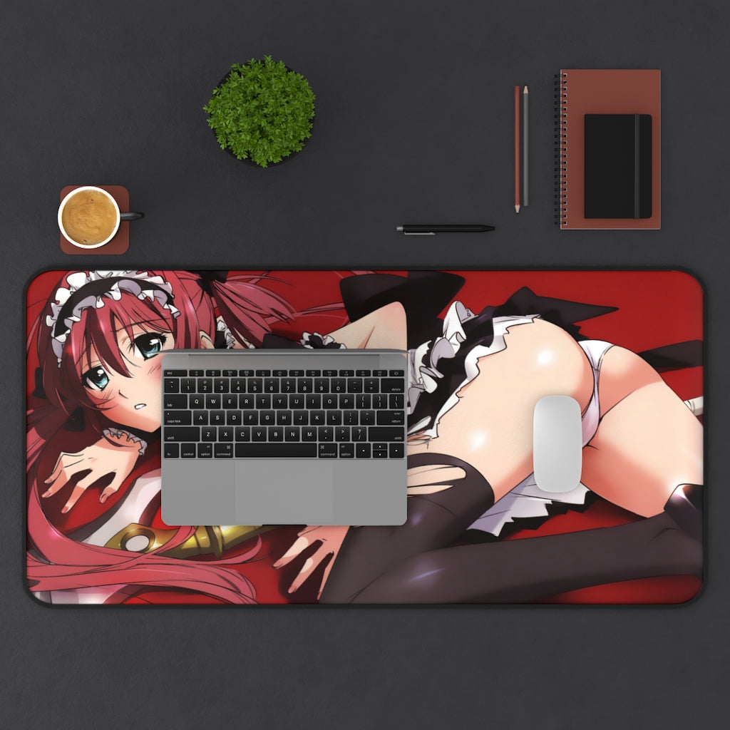 Sexy Airi Maid Queen's Blade Desk Mat - Non Slip Mousepad