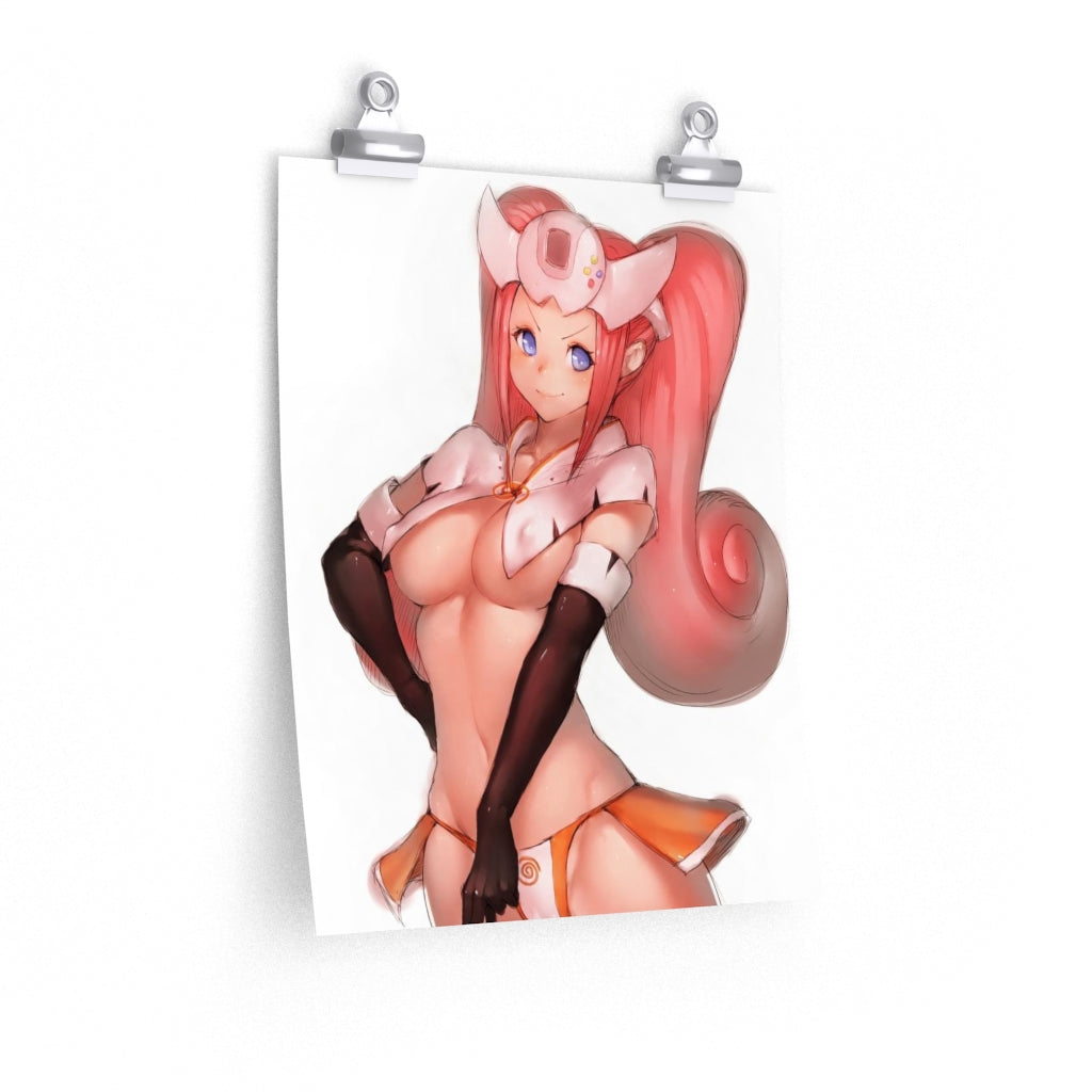 Dreamcast Sega Hard Girls Poster - Lewd Premium Matte Vertical Poster - Adult Wall Art