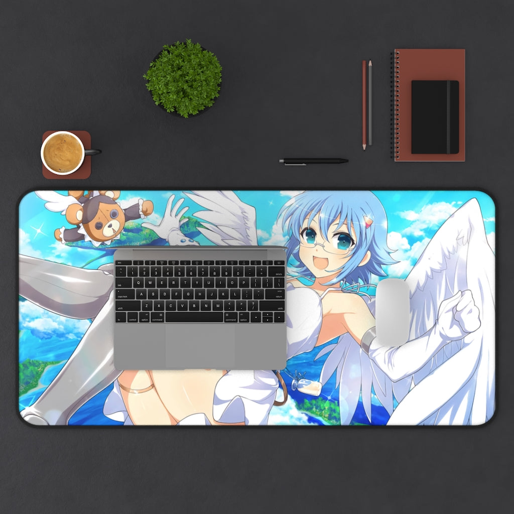 Nanael Angel of Light Queen's Blade Desk Mat - Non Slip Mousepad