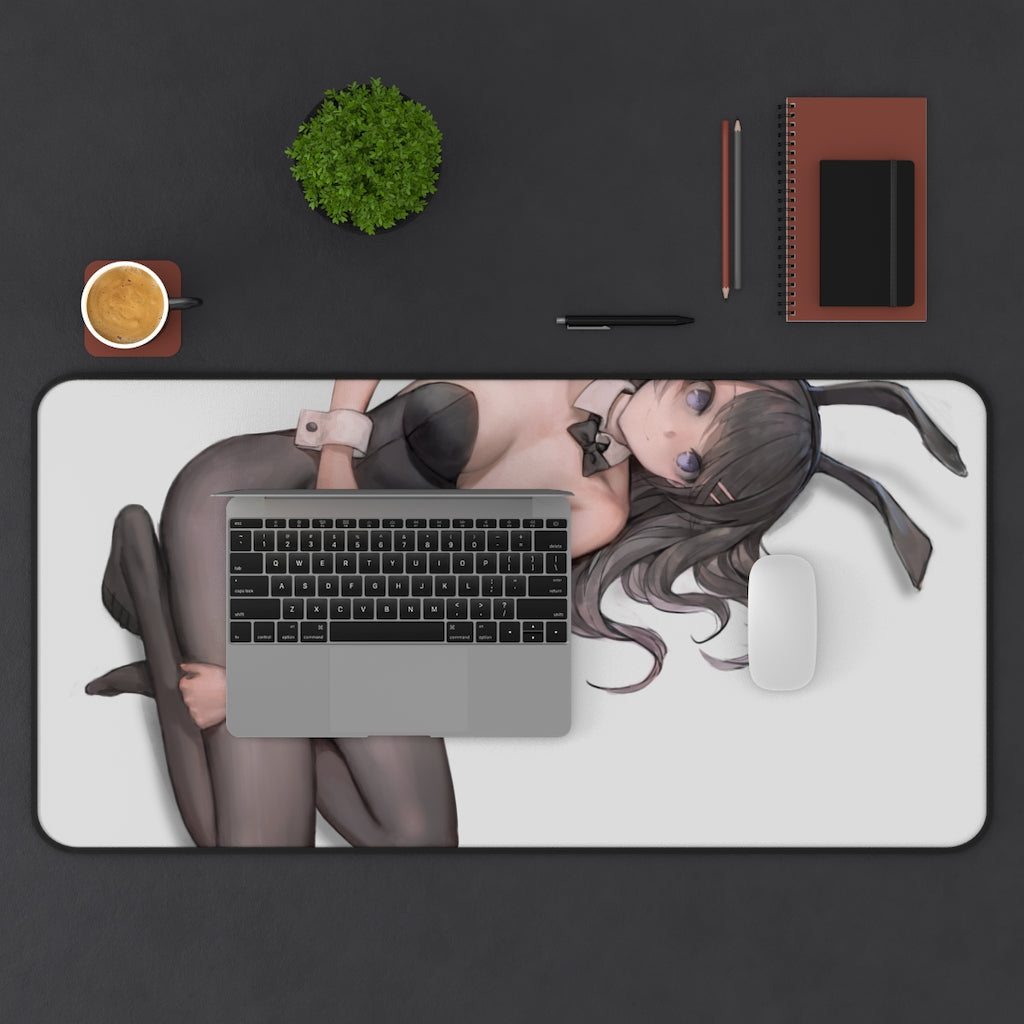 Mai Sakurajima Ecchi Mousepad - Rascal Does Not Dream Of Bunny Girl Senpai Large Desk Mat