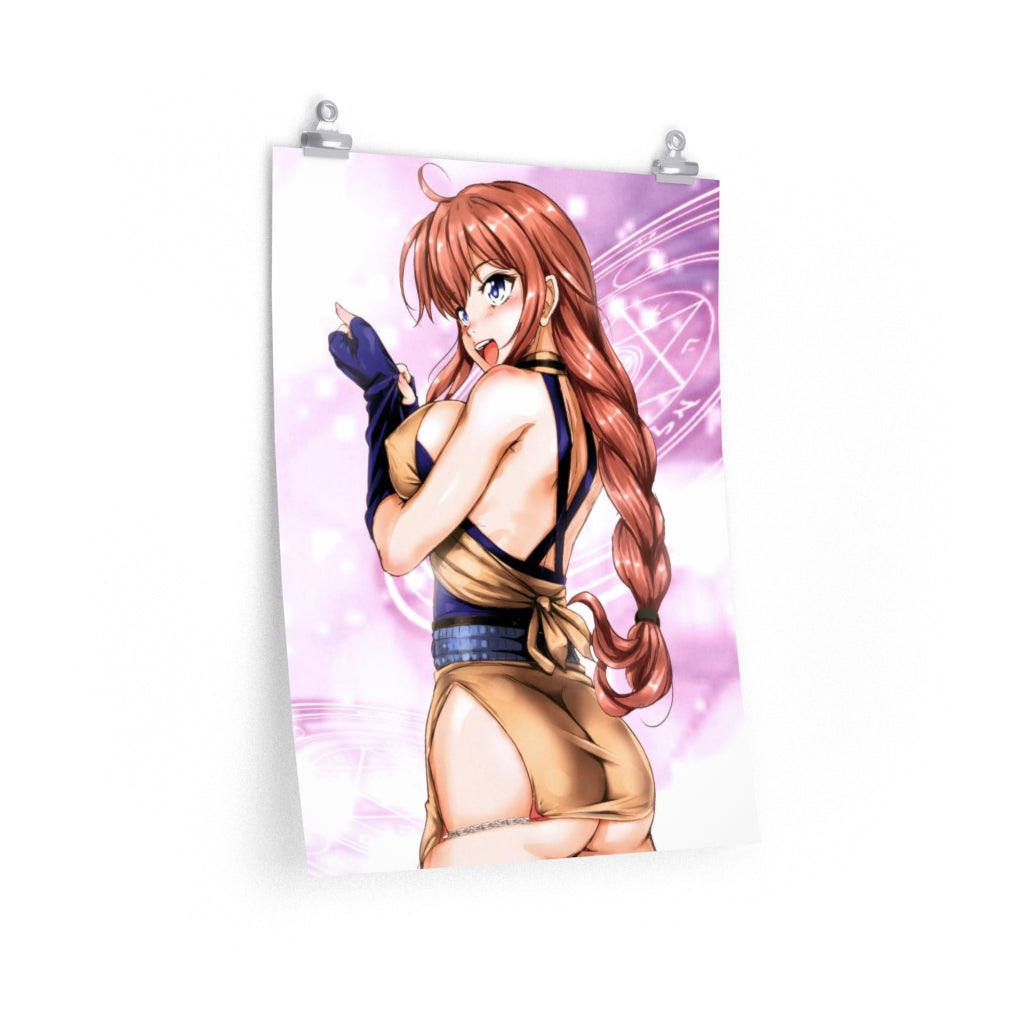 Thick Butt Tia Noto Yoko Bastard Ecchi Poster - Lewd Premium Matte Vertical Poster - Adult Wall Art