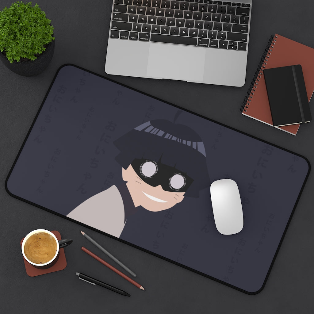 Naruto Anime Mouse Pad / Desk Mat - Himawari Scary look