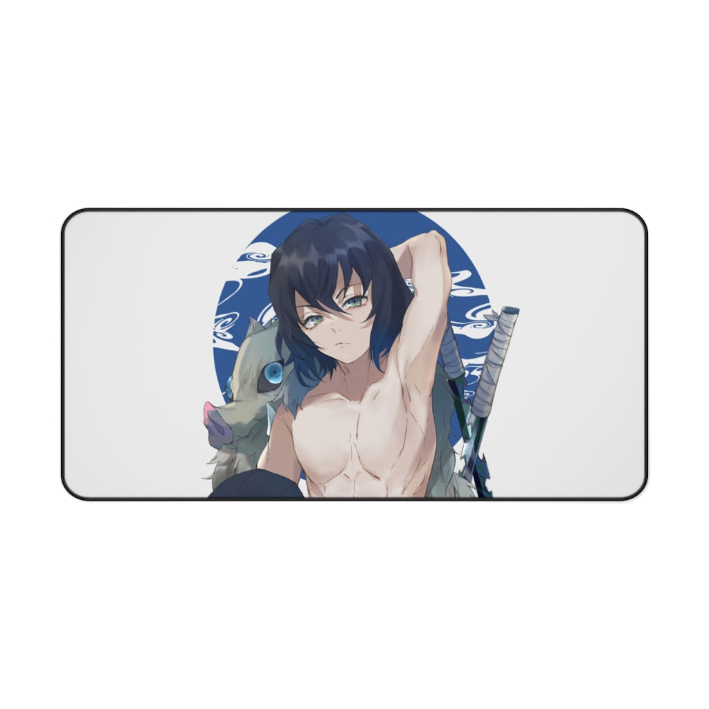 Demon Slayer Mouse pad Anime Large Desk Mat - Hashibira Inosuke - The Mouse Pads Ninja Home Decor