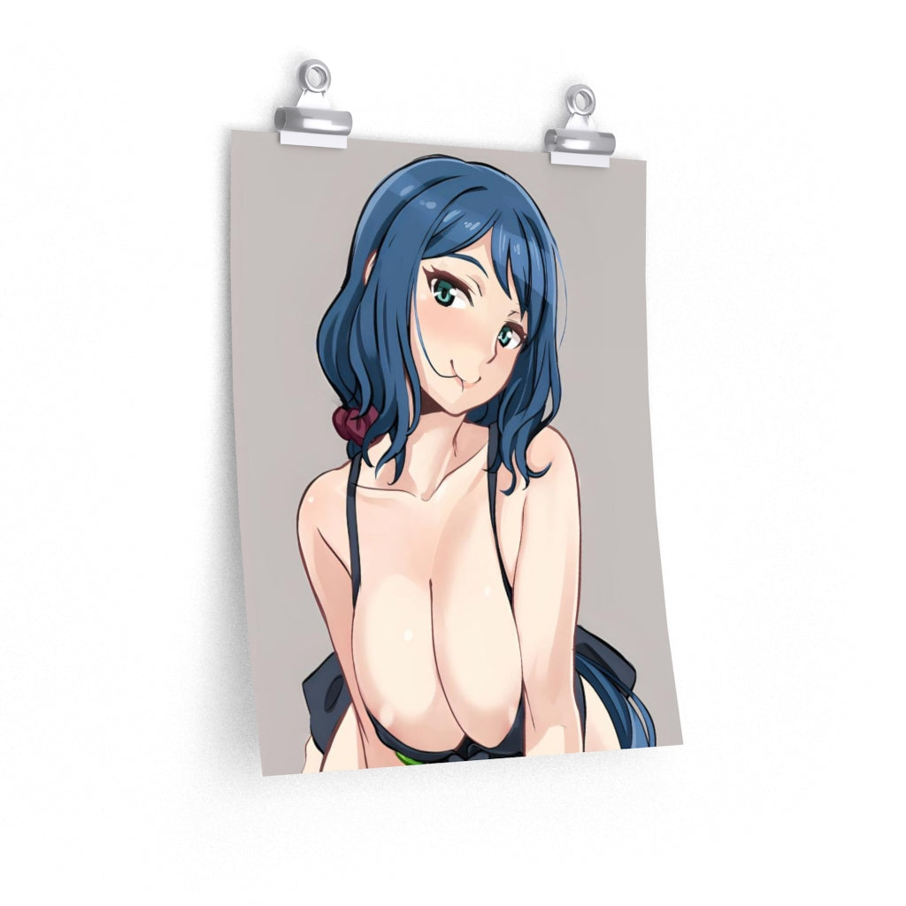 Big Tits Iori Rinko Gundam Ecchi Poster - Lewd Premium Matte Vertical Poster - Adult Wall Art