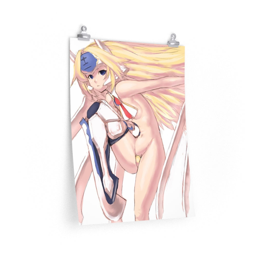 Mu 12 Blazblue Poster - Lewd Premium Matte Vertical Poster - Adult Wall Art