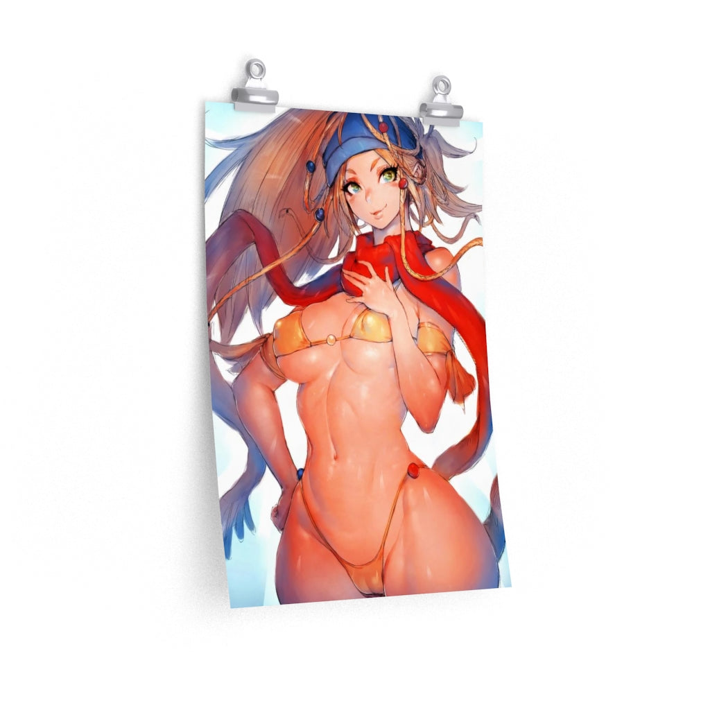 Rikku Final Fantasy X Poster - Lewd Premium Matte Vertical Poster - Adult Wall Art