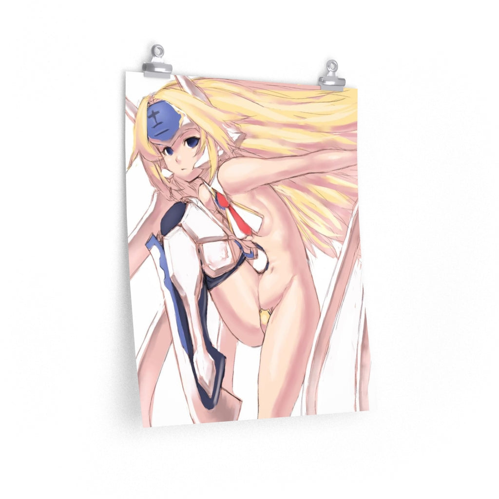 Mu 12 Blazblue Poster - Lewd Premium Matte Vertical Poster - Adult Wall Art