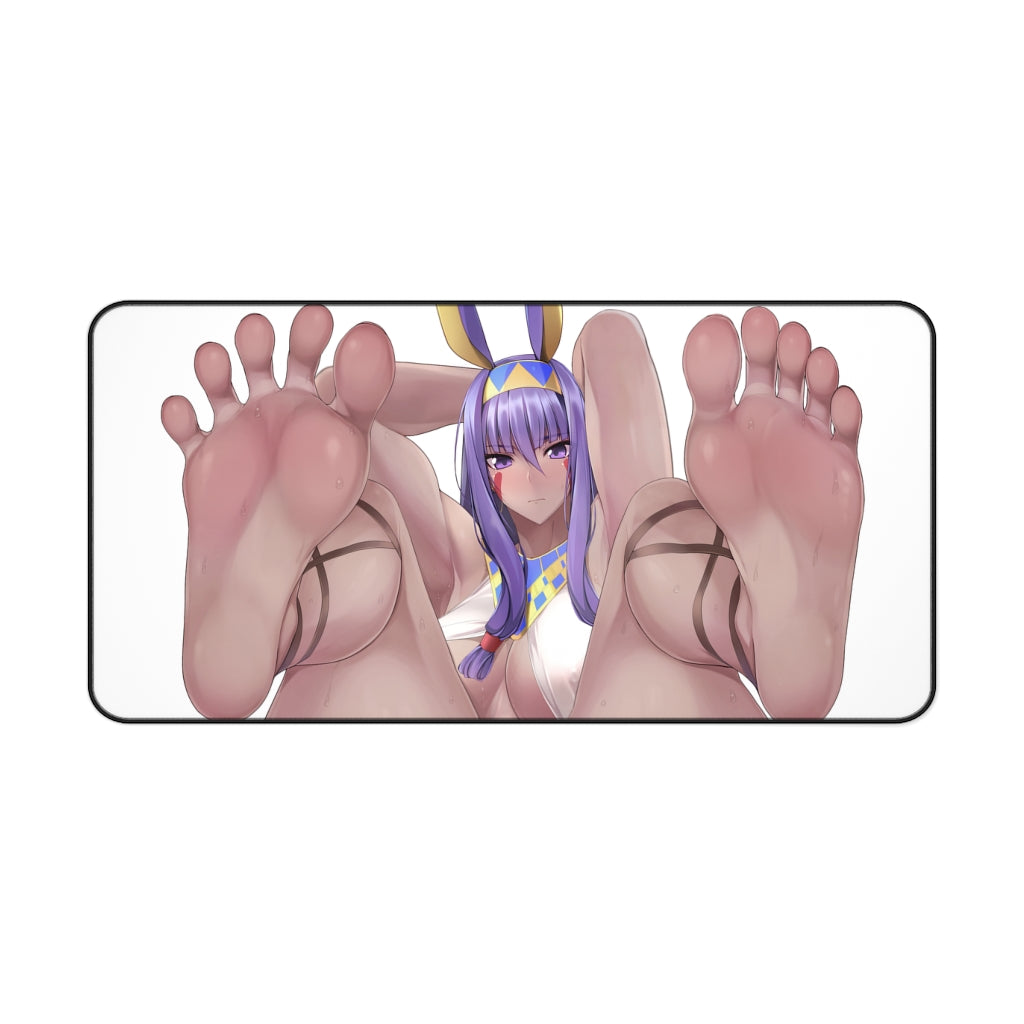 Fate Grand Order Sexy Mousepad - Feet Fetish Nitocris Anime Desk Mat - Ecchi Playmat