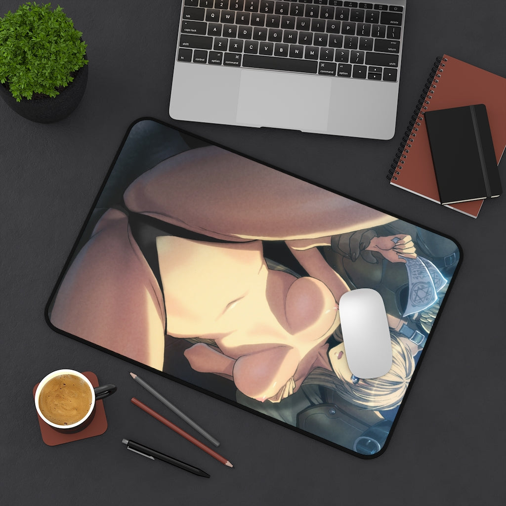 Nude Tits Sean Ari Bastard Desk Mat - Ecchi Mousepad - Adult Playmat