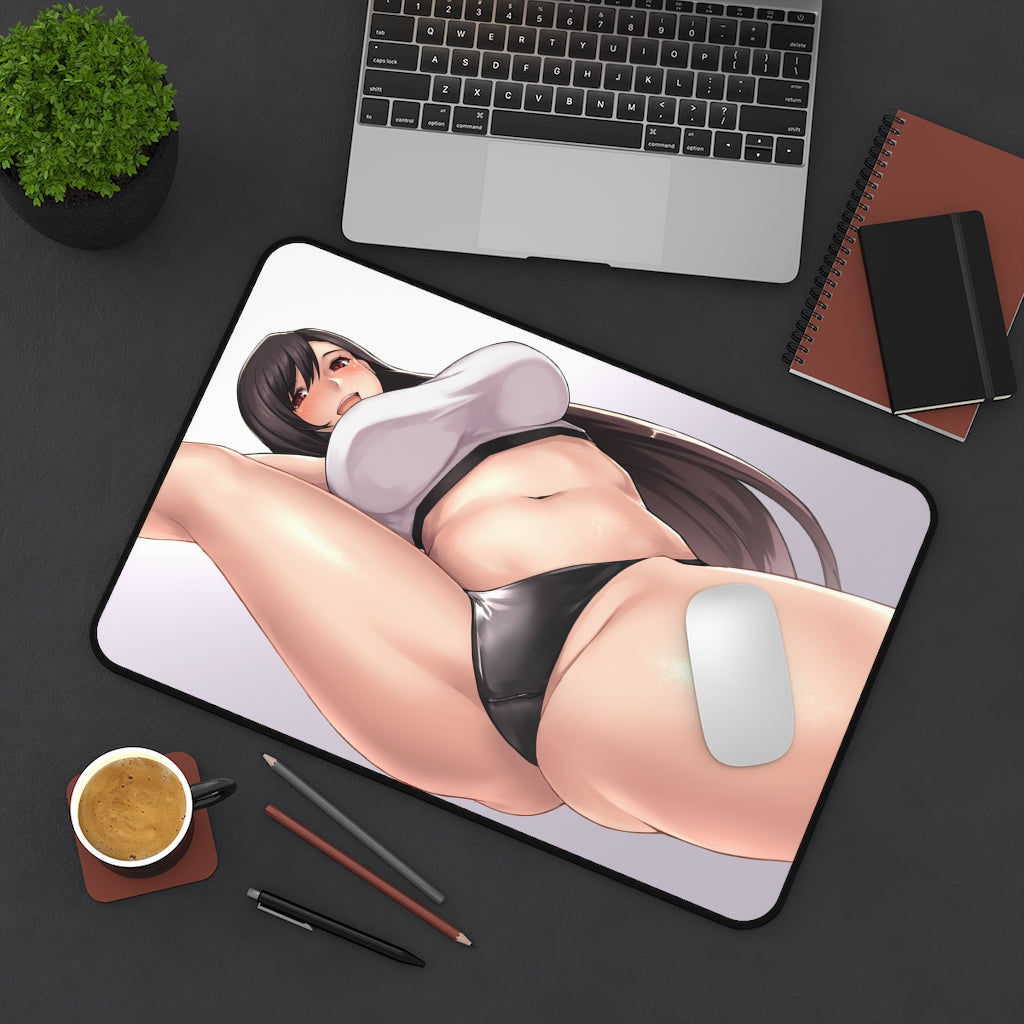 Final Fantasy VII Sexy Mousepad - Tifa Desk Mat - Ecchi Gaming Playmat