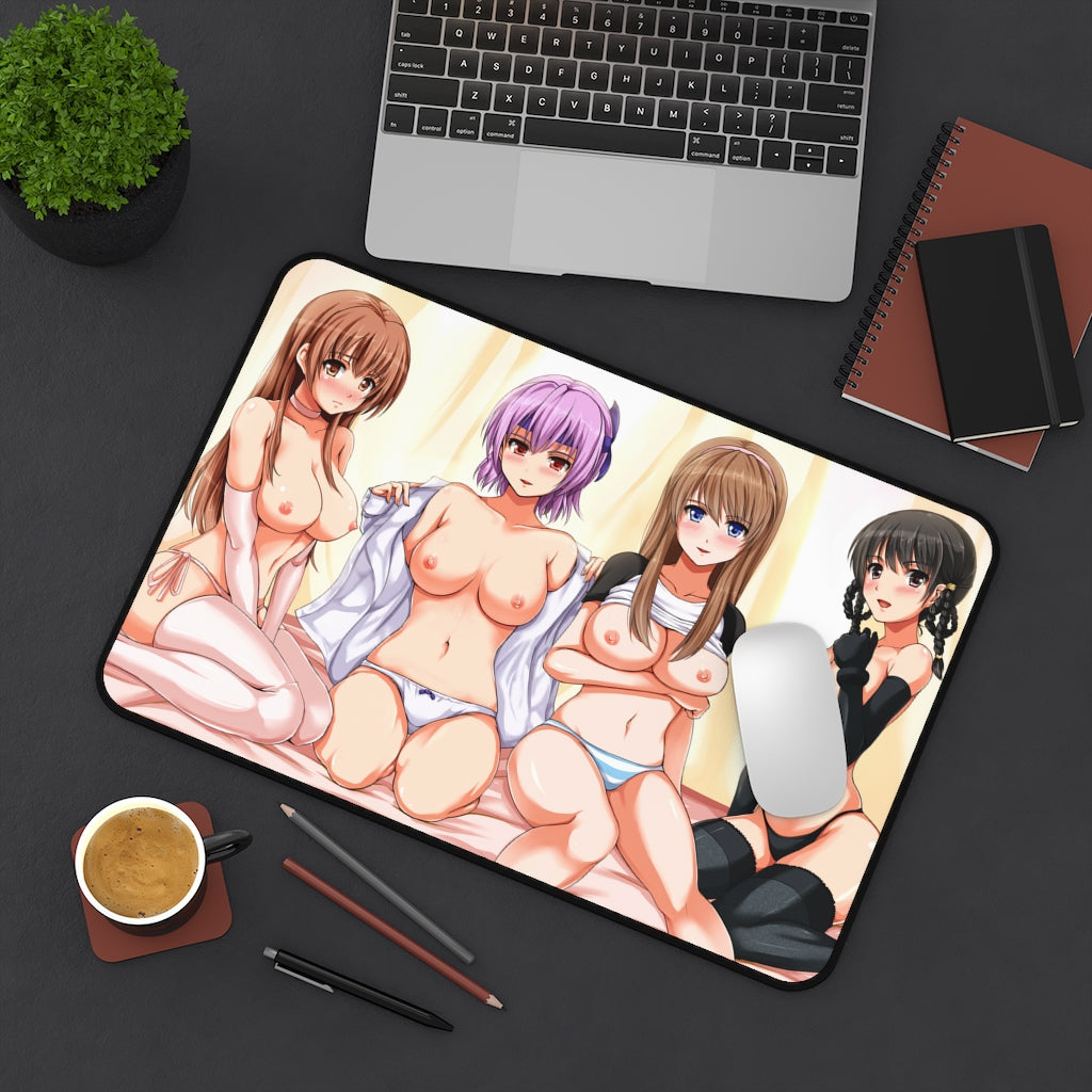 Dead Or Alive Mousepad - Large Desk Mat - Ecchi Mouse Pad - MTG Playmat