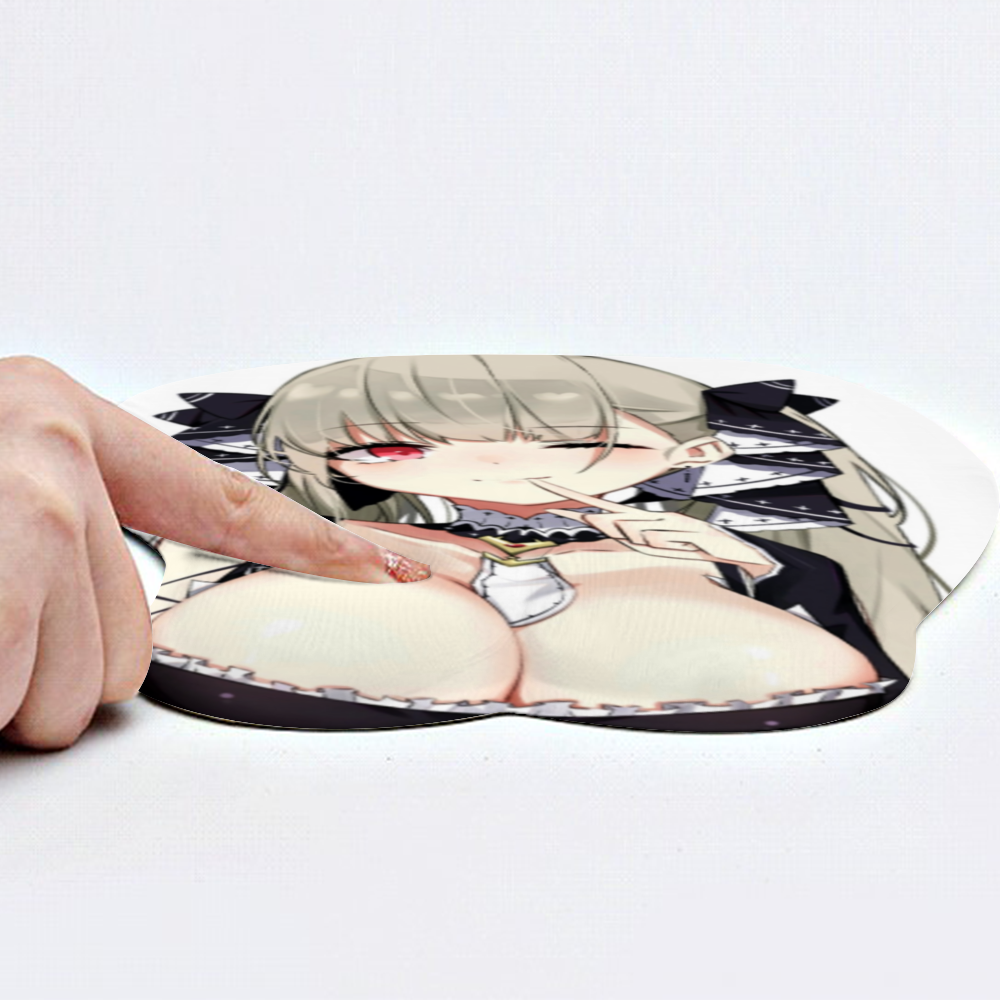 3D Silicone Mousepad | Oppai Mouse Pad | Silicone chest  mousepad