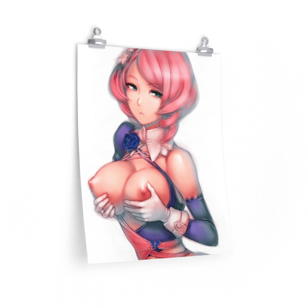 Alisa Boskonovich Tekken Poster - Lewd Premium Matte Vertical Poster - Adult Wall Art