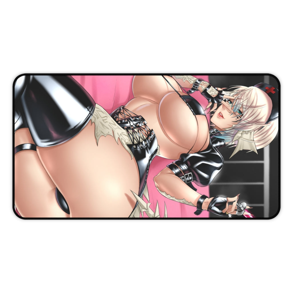 Sexy Leather Au'ra Final Fantasy 14 Non Slip Desk Mat - Gaming Mousepad