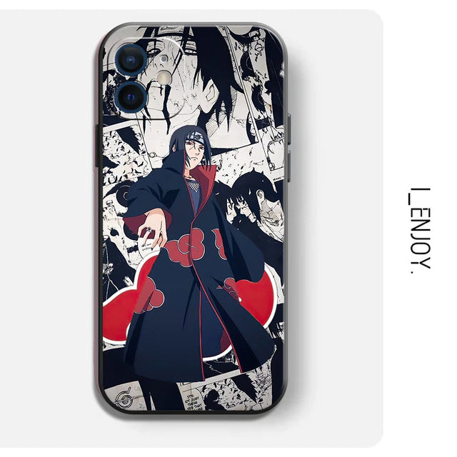 Naruto iPhone Case For iPhone 13/12/11/X/8/7 - Soft Silicone TPU