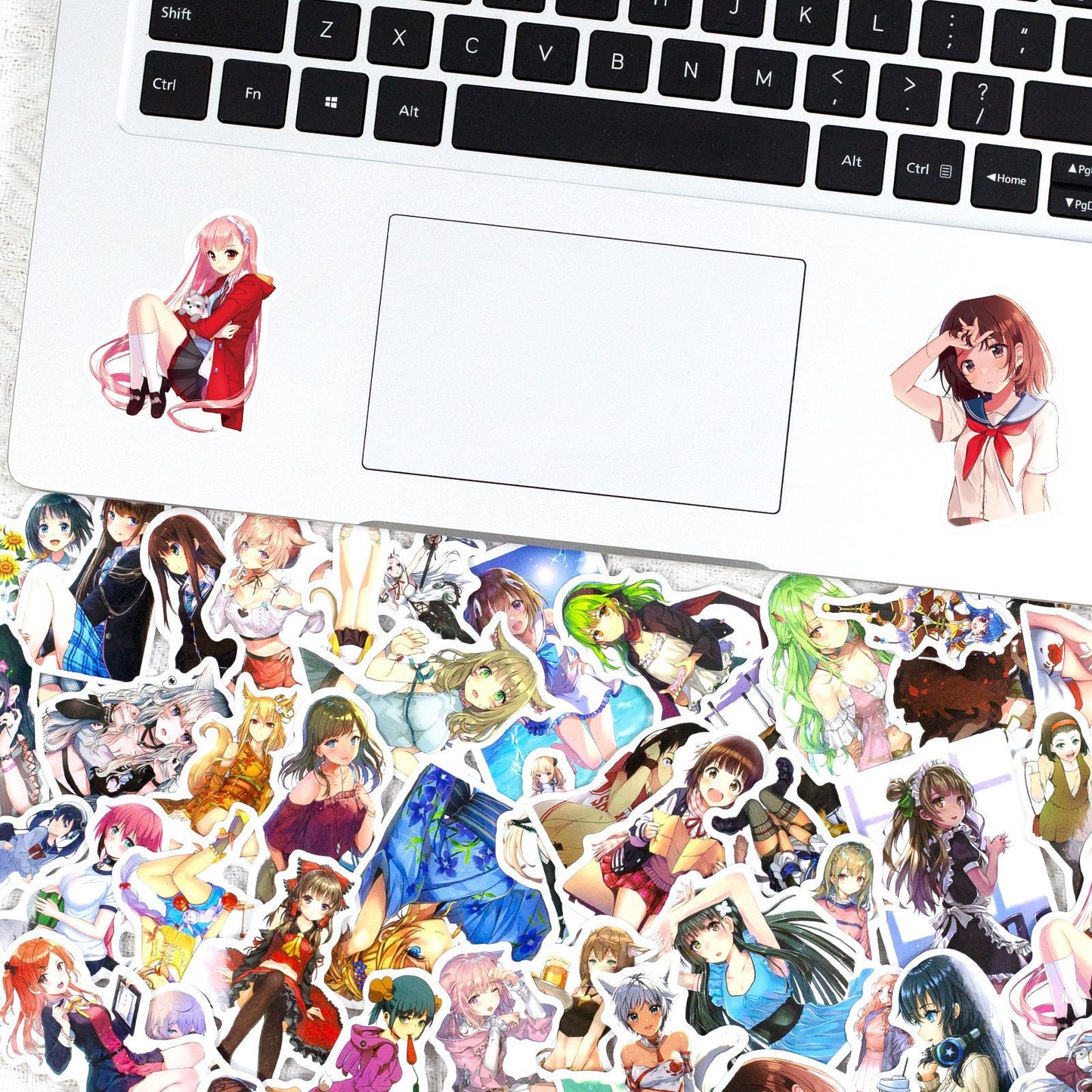 200 pcs Sexy Anime stickers | 200Pcs - Anime hot Stickers | Anime kawai Stickers | for Laptop ,Mobile, Luggage ,Car Sticker.