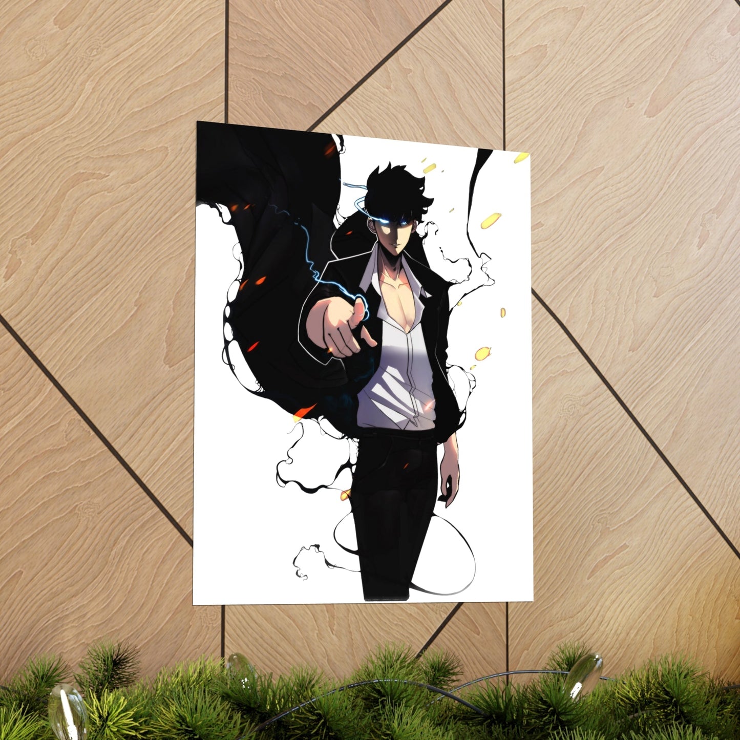 Solo Leveling Poster - Premium Matte Vertical Poster - Sung Jin Woo Anime Manga Poster