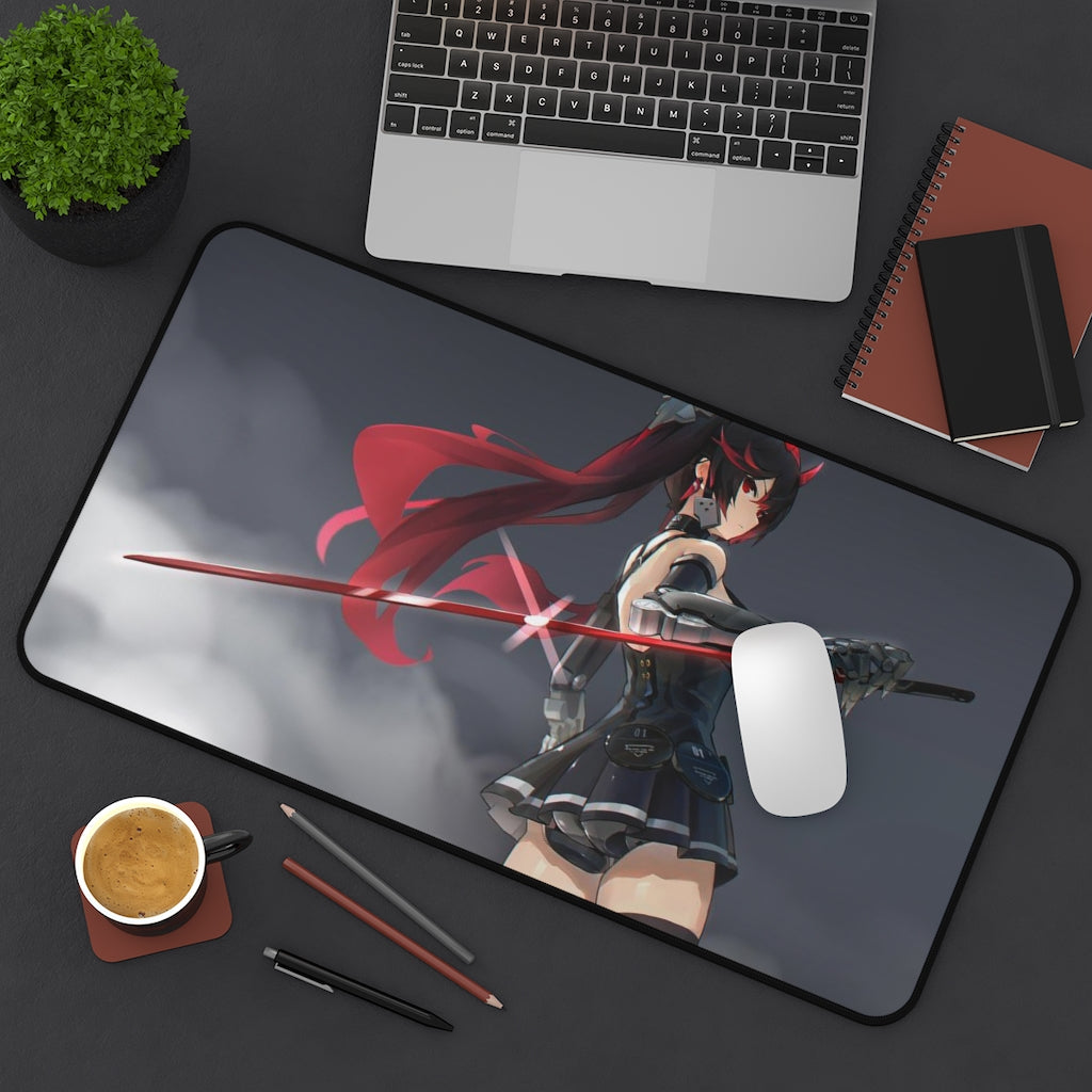 Punishing Gray Raven Sexy Mousepad - Lucia Gaming Desk Mat - Gamer Playmat