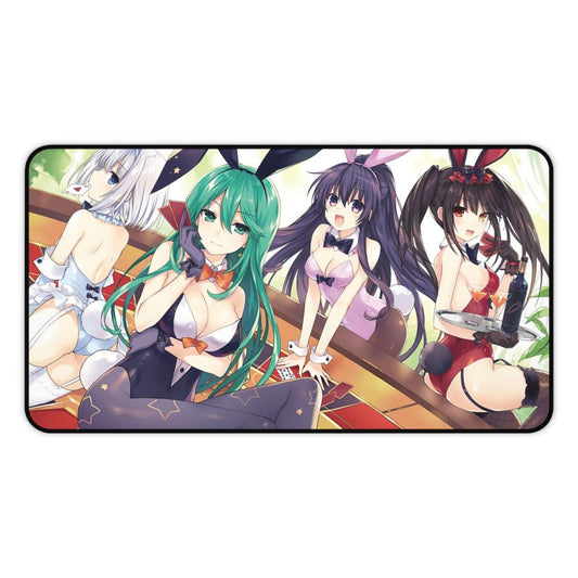 Date A Live Sexy Mousepad - Bunny Girl Waifus Desk Mat - Ecchi Playmat