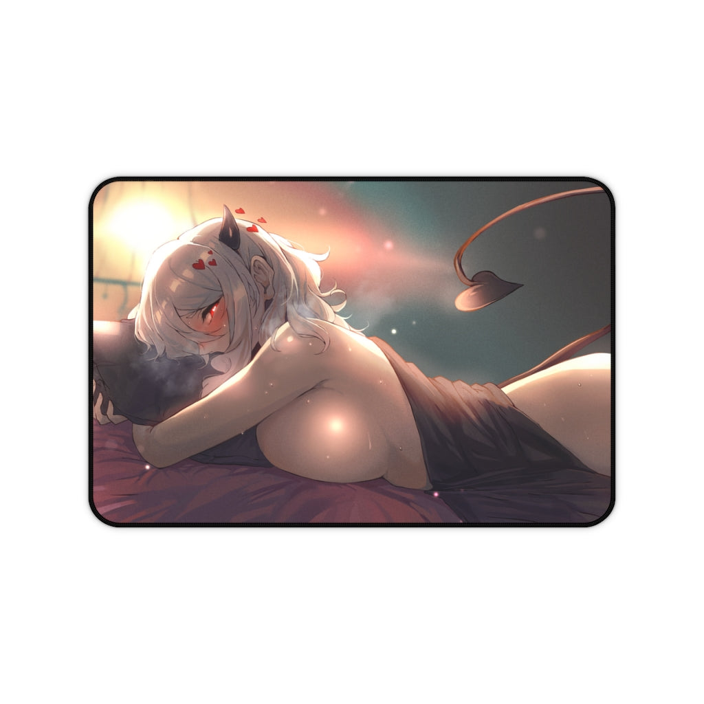 Helltaker Ecchi Mousepad - Big Boobs Modeus Large Desk Mat - Playmat