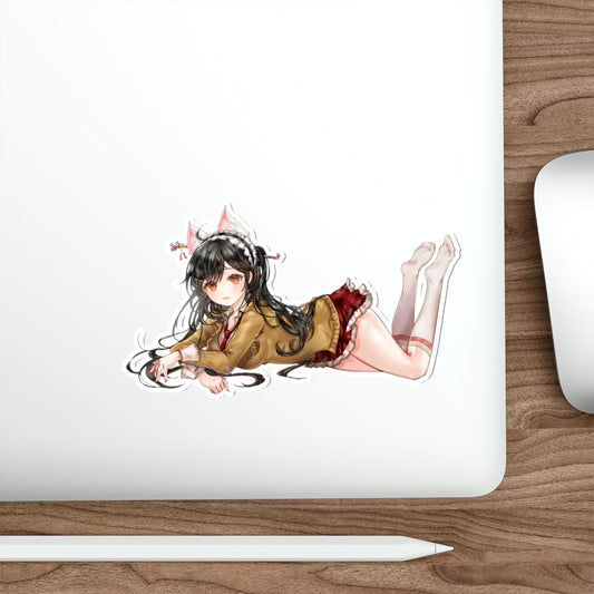 Neko Ara Haan Elsword Waterproof Sticker - Ecchi Vinyl Decal