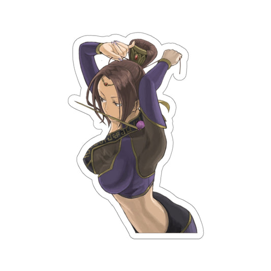 Sexy Zhen Ji Dynasty Warriors Shin Sengoku Musou Waterproof Sticker - Ecchi Vinyl Decal