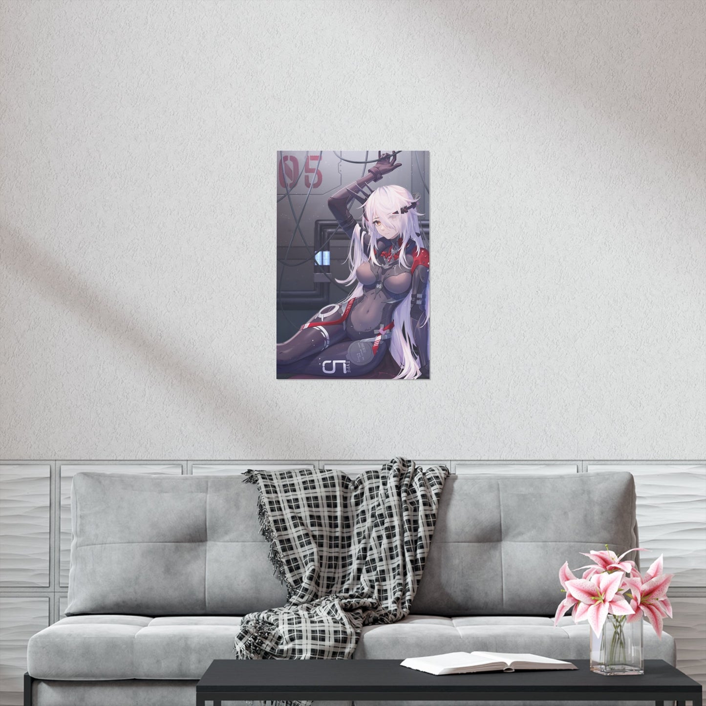 Nemesis Tower Of Fantasy Waifu Poster - Gaming Decor Wall Art - Premium Matte Vertical Poster