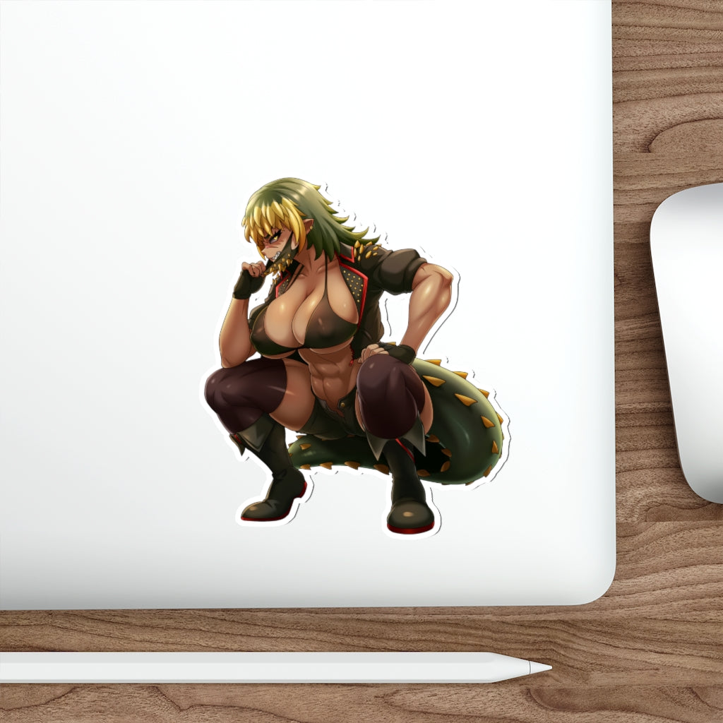 Sexy Anthri Deviljho Monster Hunter Waterproof Sticker - Ecchi Vinyl Decal