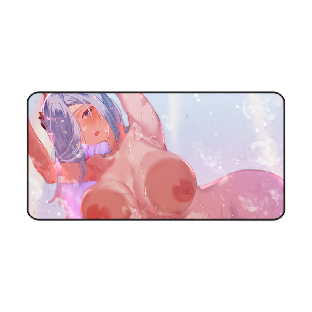 Nude Tits Shenhe Genshin Impact Desk Mat - Non Slip Mousepad