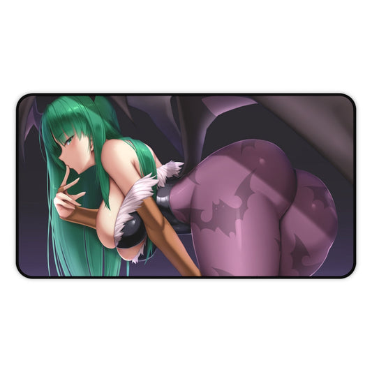 Darkstalkers Morrigan Mousepad - Large Gaming Desk Mat - Ecchi Mouse Pad