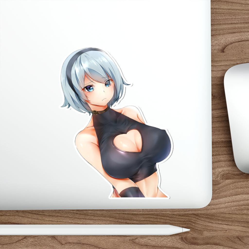 Big Boobs 2B Waterproof Sticker - Nier Automata Ecchi Vinyl Car Decal