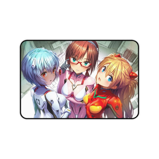 Evangelion Sexy Pilots Waifus Desk Mat - Sexy Anime Girls Mousepad - Gaming Playmat