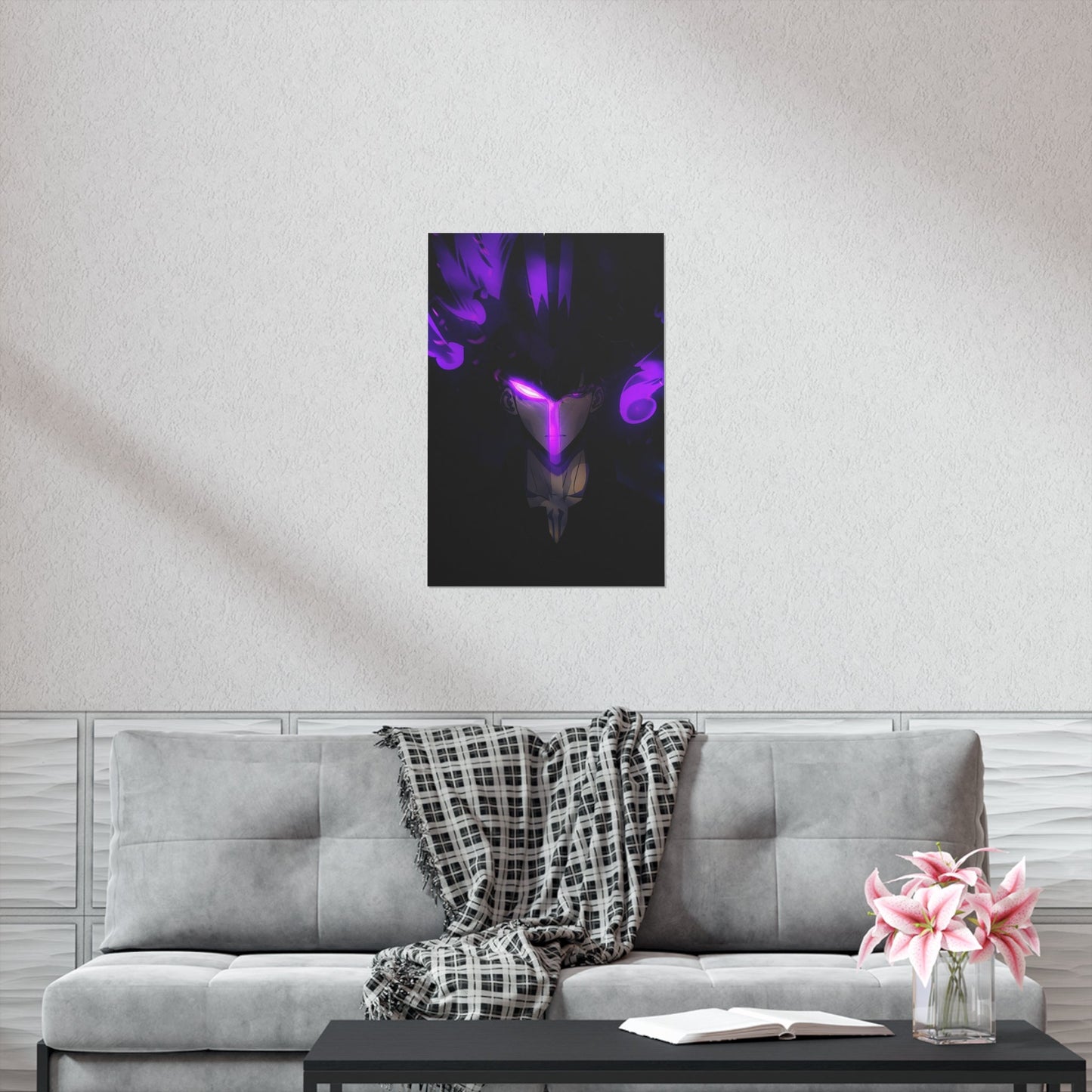 Solo Leveling Poster - Premium Matte Vertical Poster - Shadow Monarch Anime Wall Art Decor