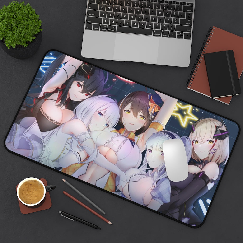 Azur Lane Boobs Mousepad - Large Desk Mat - Ecchi Mouse Pad - Mtg Playmat