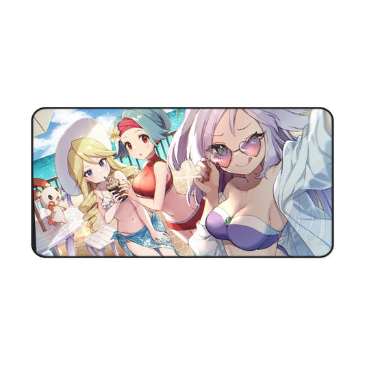 Pokemon Sexy Mousepad - Bikini Trainers Desk Mat - Ecchi Mouse Pad