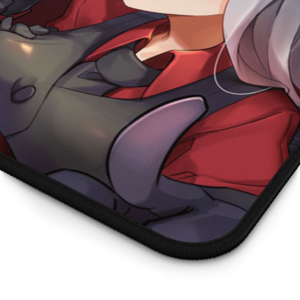 Cerberus Uniform Desk Mat - Large Helltaker Mousepad - Gaming Playmat