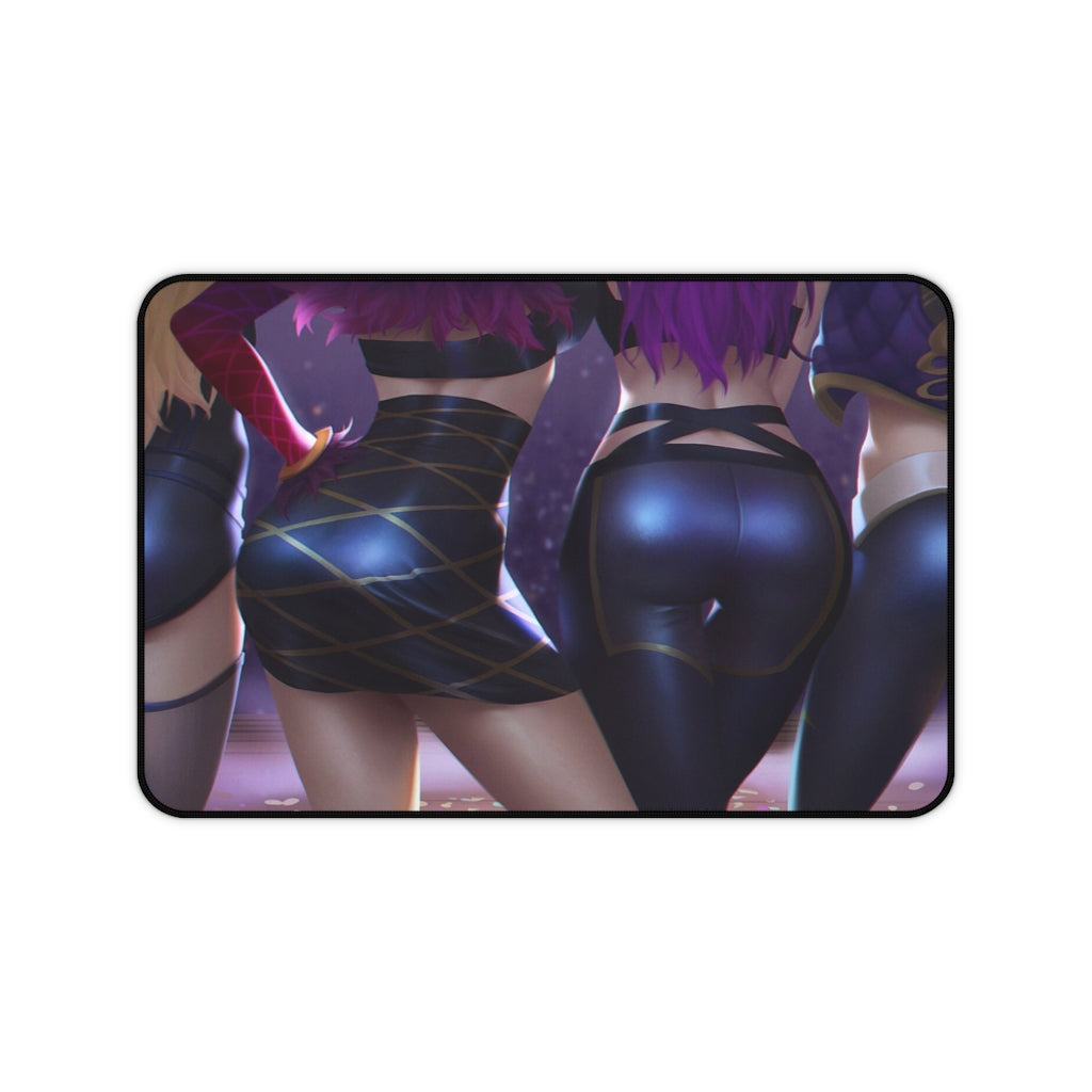 League of Legends Butts Sexy Mousepad - Ecchi Gaming Desk Mat - LoL Cute Butt Playmat