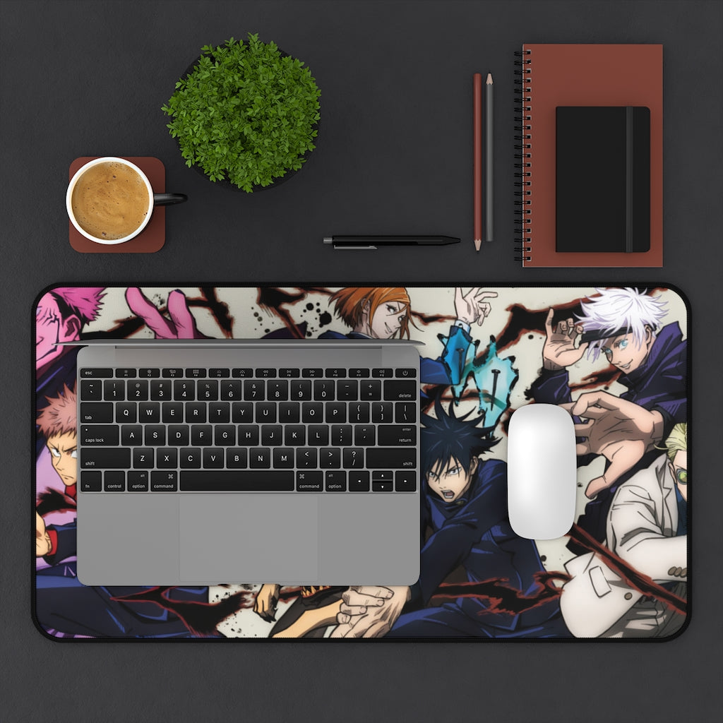 Jujutsu Kaisen Large Mouse pad / Desk mat - Legendary Characters - The Mouse Pads Ninja Home Decor