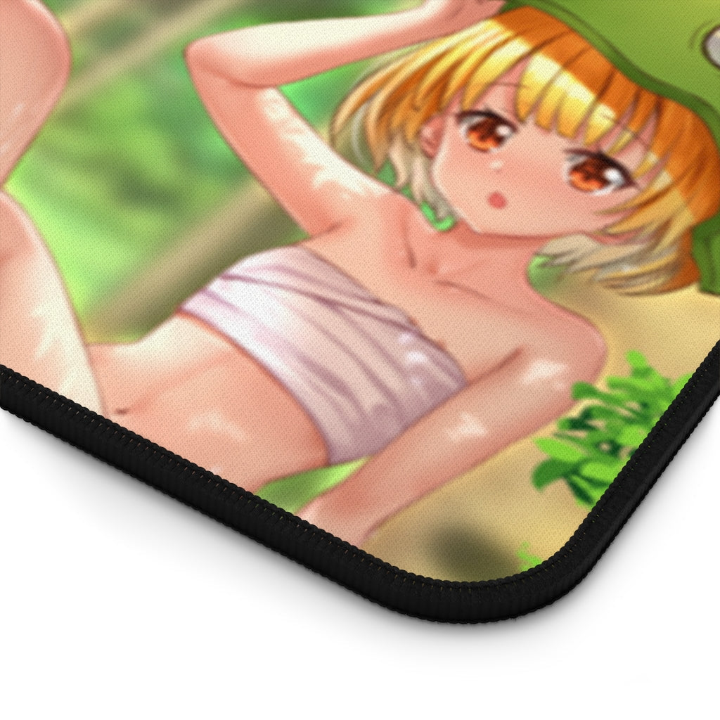 Sexy Kohaku and Ruri Dr Stone Gaming Desk Mat - Anime Mousepad - Sexy Girl Playmat