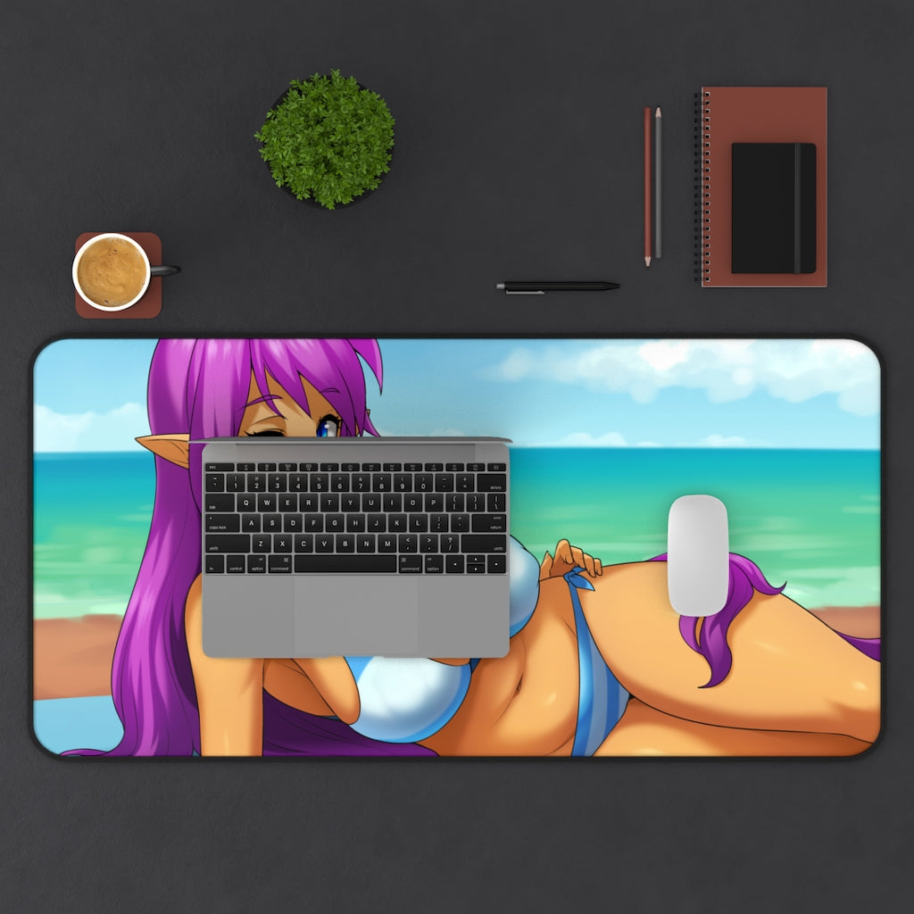 Shantae Sexy Mousepad - Big Tits Bikini XXL Gaming Desk Mat - Ecchi Desk Pad