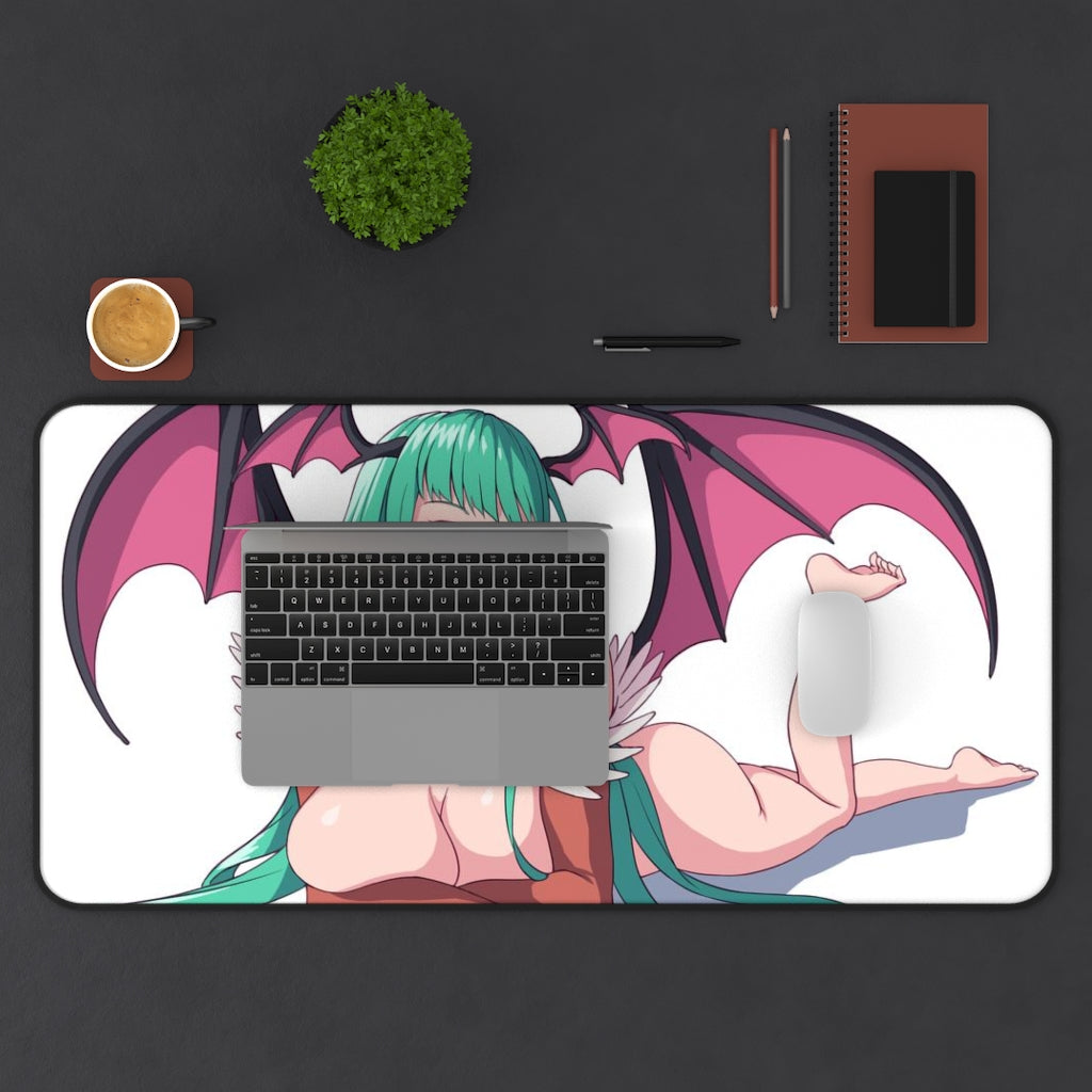 Morrigan Aensland Vampire Darkstalkers Desk Mat - Non Slip Mousepad