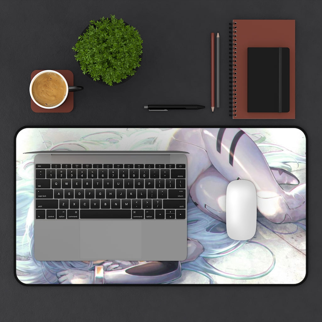 Ayanami Rei Long Hair Evangelion Desk Mat - Non Slip Mousepad