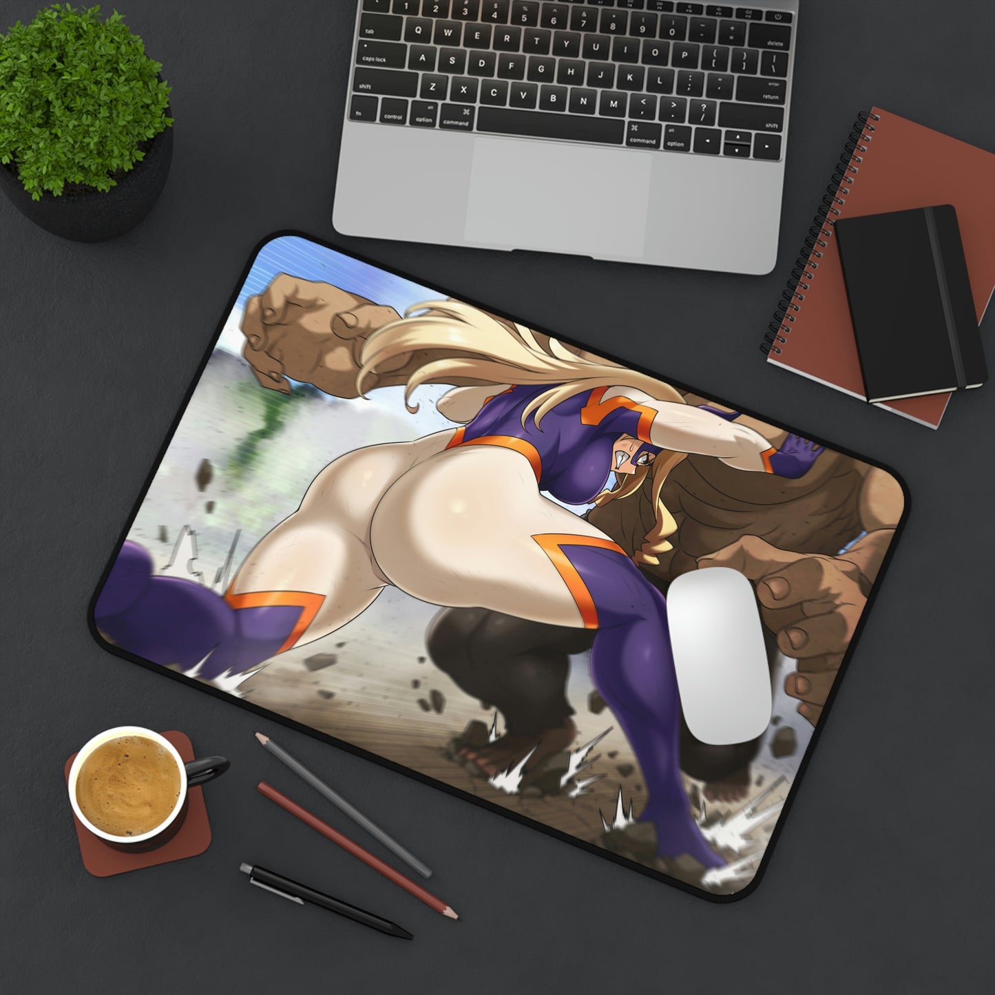 My Hero Academia Sexy Mousepad - Thick Butt Mt Lady Large XXL Desk Mat - Ecchi Desk Pad