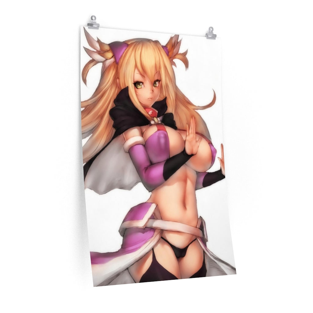 Ake No Hoshi No Elise Battle Spirits Poster - Lewd Premium Matte Vertical Poster - Adult Wall Art