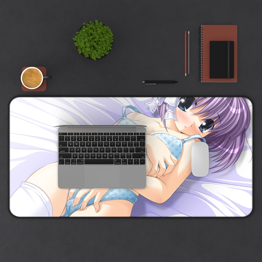 Clannad Sexy Mousepad - Lingerie Fujibayashi Ryou Anime Desk Mat - Ecchi Playmat